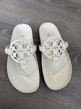 Tory Burch Cream Miller Cloud Sandal